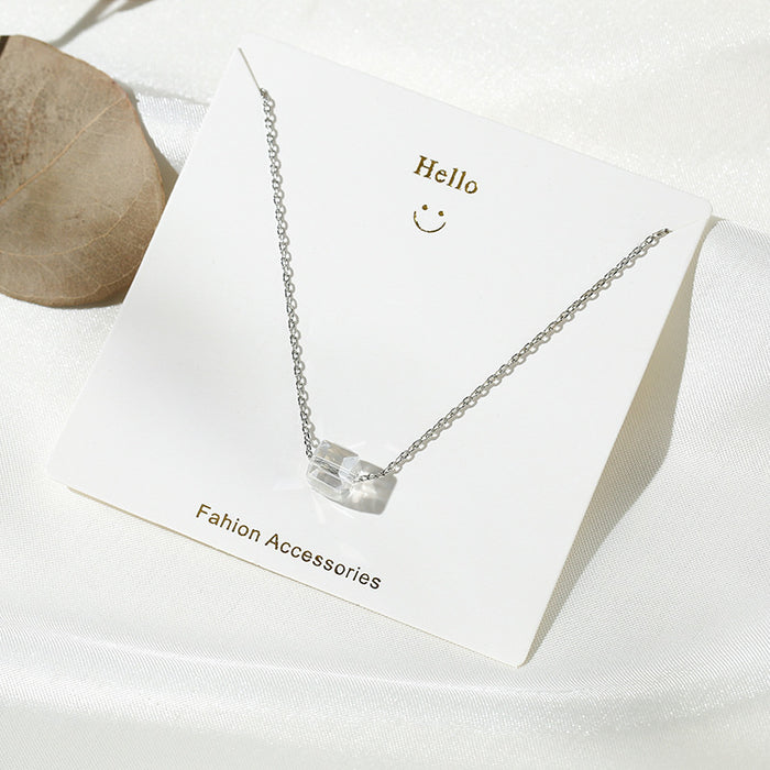 Wholesale Design Flower Pearl Diamond Star Moon Cross Antler Necklace JDC-NE-Mdd001
