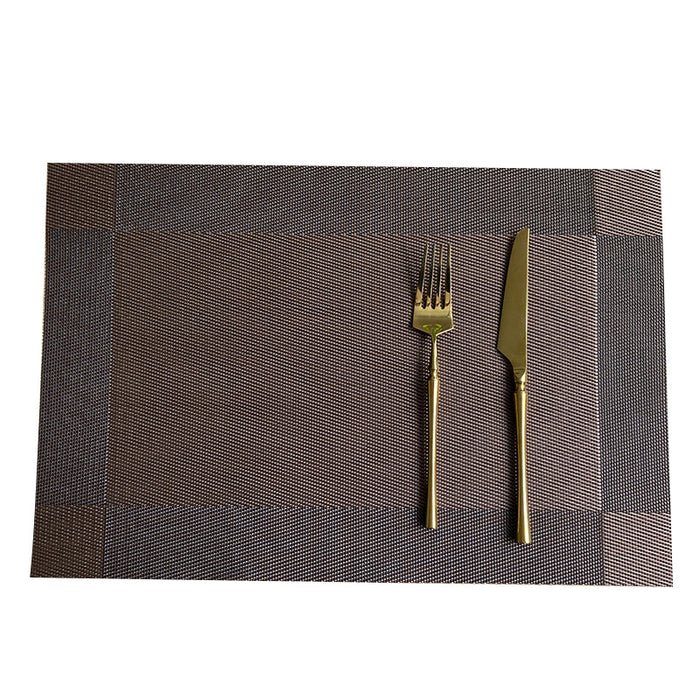 Wholesale PVC placemats waterproof and anti-scald dining table mat MOQ≥2 JDC-PS-Chaodu002