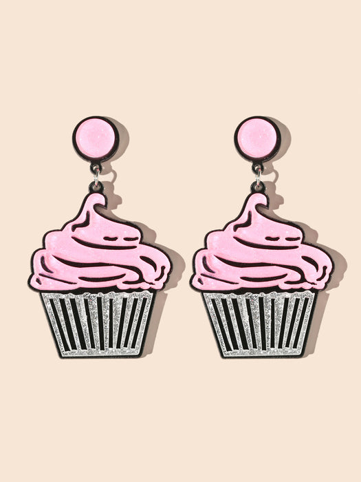 Jewelry WholesaleWholesale cartoon cute cake acrylic earrings MOQ≥2 JDC-ES-GANL001 Earrings 甘来 %variant_option1% %variant_option2% %variant_option3%  Factory Price JoyasDeChina Joyas De China