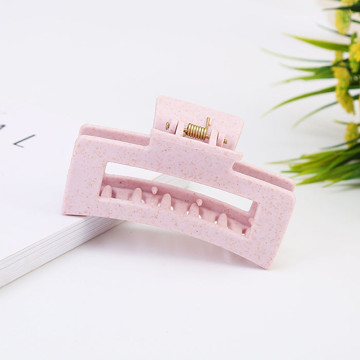 Wholesale Square Hollow Acetate Hair Clips JDC-HC-XueH004