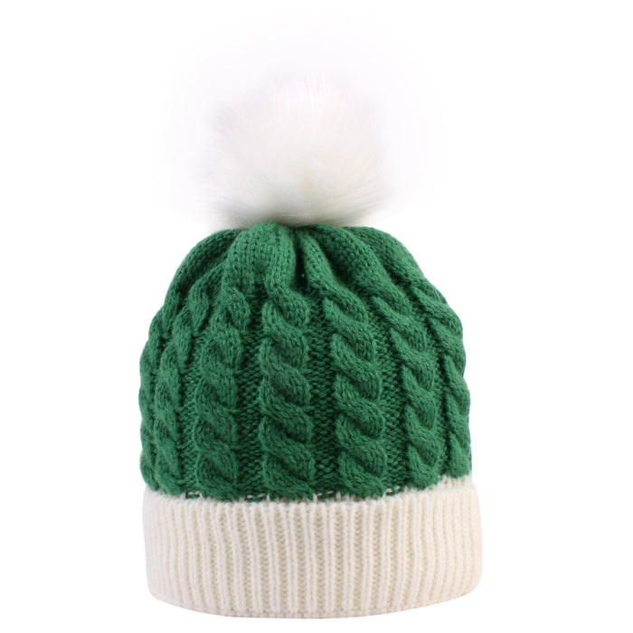 Wholesale Hat Wool Christmas Warm Children's Knitted Hat MOQ≥2 JDC-FH-MY008