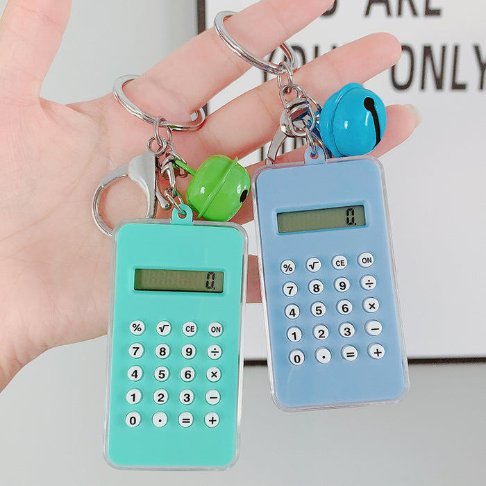 Mini calculadora al por mayor Linda tarjeta portátil Tipo de bolsillo Pendiente JDC-KC-SCHENG028