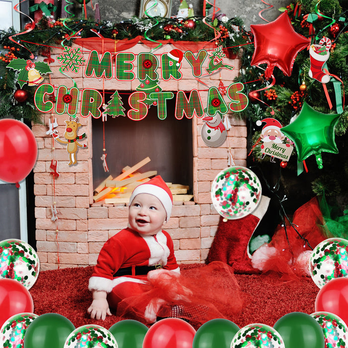 Wholesale Decorations Balloon Party Christmas Suit MOQ≥10 JDC-DCN-Gexi003