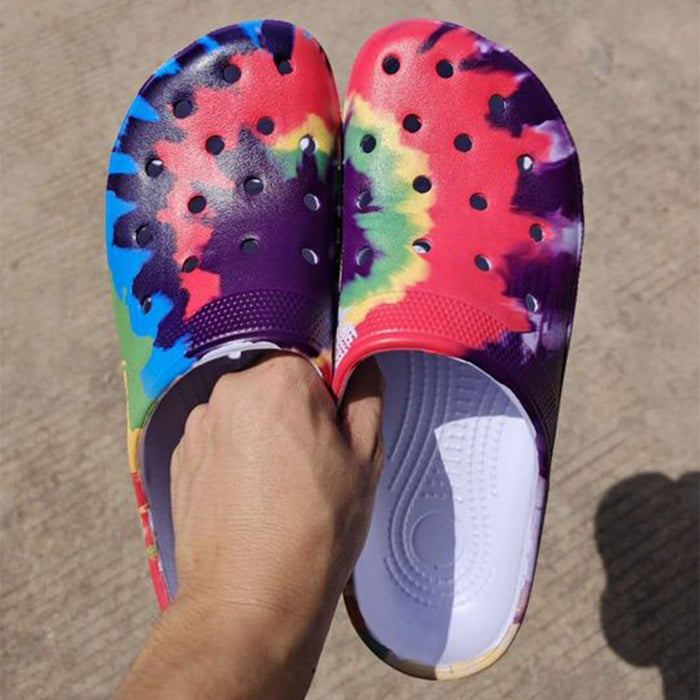 Zapatos de playa de cuero Croc Croc de Croc Pu