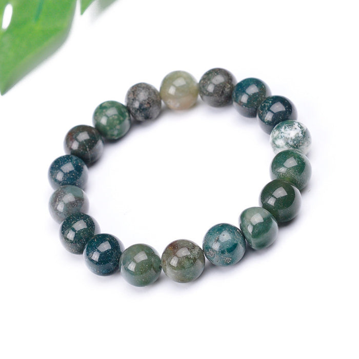 Wholesale Aquatic Agate Natural Stone Bracelet Crystal Beads Single Circle JDC-BT-YanH008