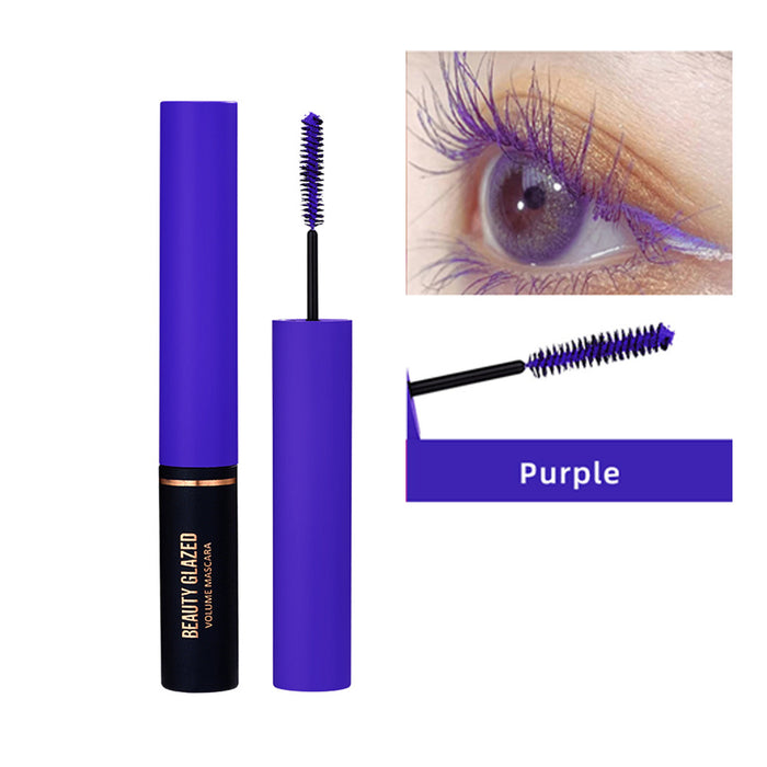Wholesale slim colored mascara slender rolls and thick brush heads JDC-MA-Yink001
