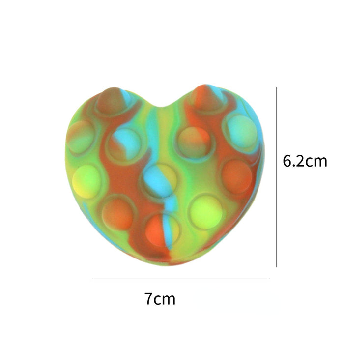 Wholesale Large Heart Love 3D Decompression Ball Toys MOQ≥2 JDC-FT-ChangR002
