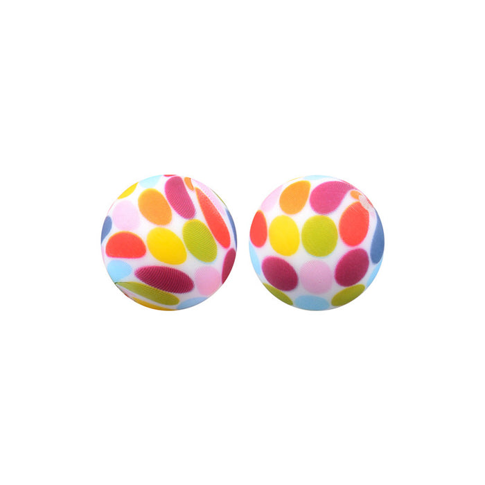 Wholesale 50PCS 15MM Ball Silicone Beads JDC-BDS-BX008