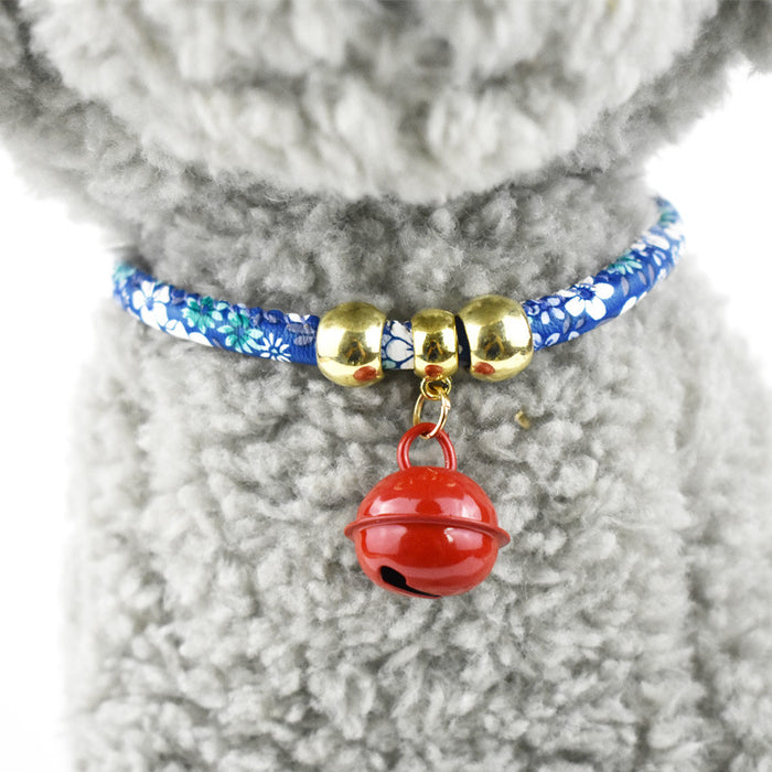 Wholesale Pet Cloth Hand Knitted Collar Pet Decor MOQ≥2 JDC-PD-NBao001