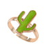 Jewelry WholesaleWholesale Enamel Cactus Alloy Rings JDC-RS-TianG002 Rings 天高 %variant_option1% %variant_option2% %variant_option3%  Factory Price JoyasDeChina Joyas De China