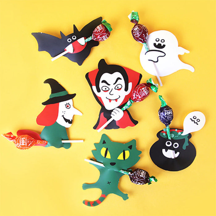 Wholesale Halloween Candy Wrapping Cards MOQ≥10 JDC-JP-HuaiB004