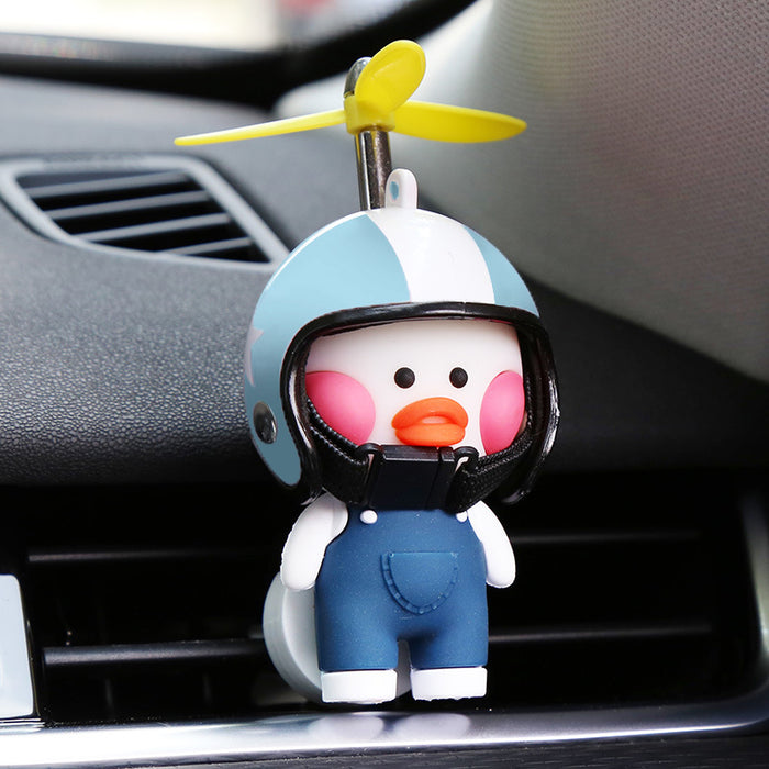 Wholesale Car Accessories Rubber Duck Air Conditioner Outlet Aromatherapy Decoration MOQ≥2 JDC-CA-ChangZ001