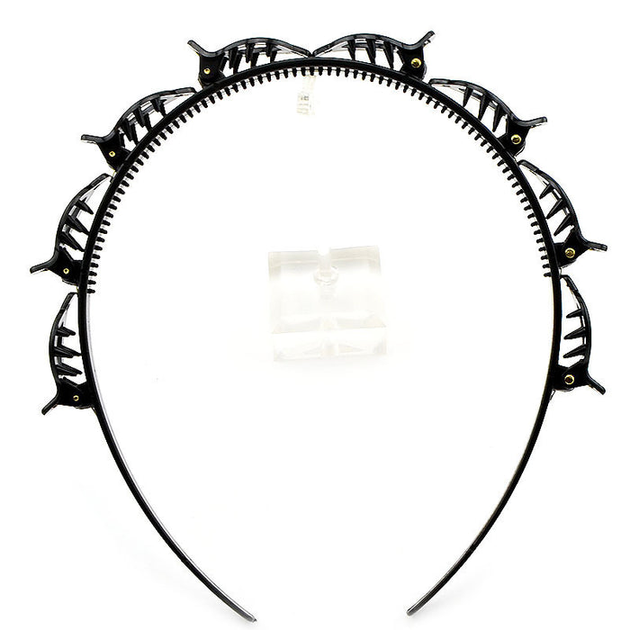 Jewelry WholesaleWholesale Multilayer Hollow Braided Headband JDC-HD-Nuanm001 Headband 暖铭 %variant_option1% %variant_option2% %variant_option3%  Factory Price JoyasDeChina Joyas De China