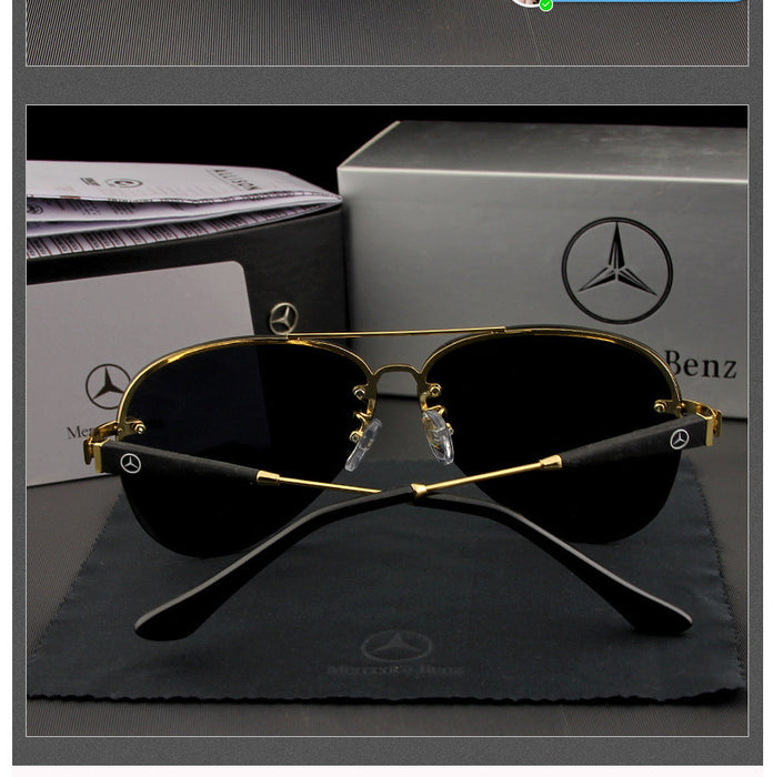 Wholesale Men's Sunglasses Polarized Rimless Driving Glasses without box JDC-SG-MenF007