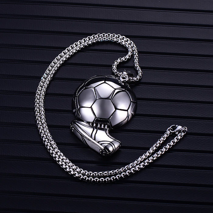 Wholesale Necklaces Alloy Stainless Steel Matching Chain Football 2022 Qatar World Cup JDC-NE-NingL001