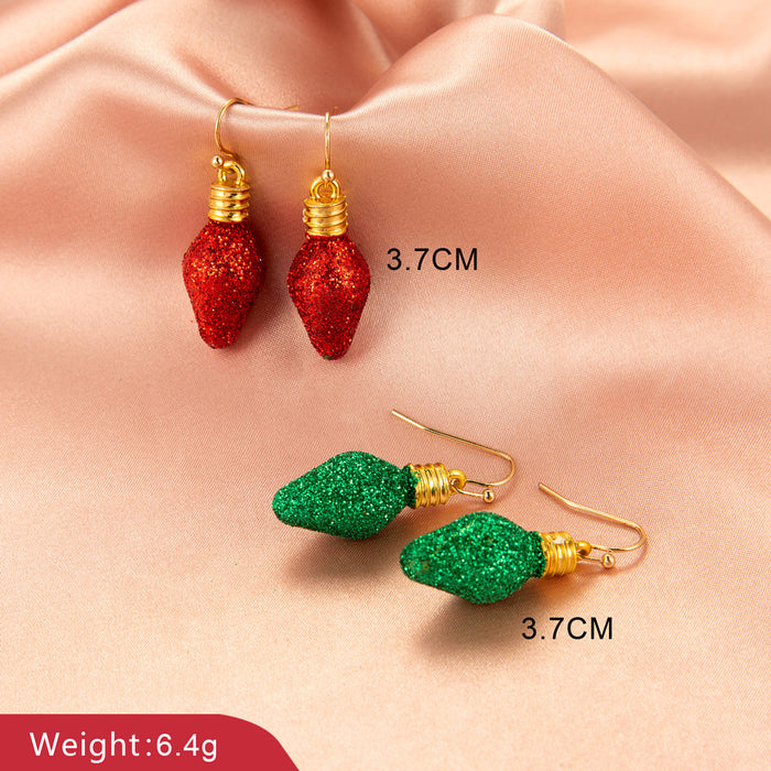 Wholesale Earrings Alloy Christmas Simple Snowman Bells JDC-ES-D651