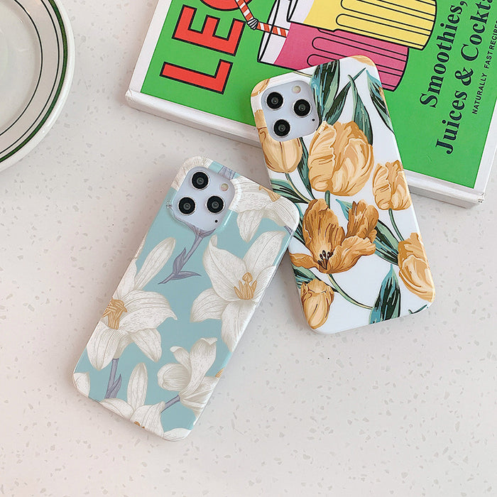 Wholesale Mobile Phone Case Silicone Lily JDC-PC-sc051