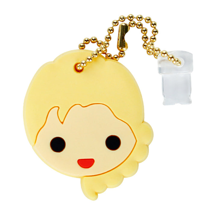 Wholesale Mobile Phone Dust Plug Soft Adhesive Cute Cartoon Princess Charging Port Pendant MOQ≥3 (M) JDC-PC-ZhongJ020