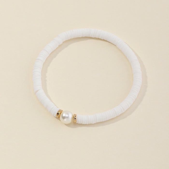 Jewelry WholesaleWholesale hand string versatile color soft pottery Bracelet  JDC-BT-NZ043 Bracelet 奈珠 %variant_option1% %variant_option2% %variant_option3%  Factory Price JoyasDeChina Joyas De China