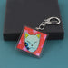 Jewelry WholesaleWholesale Fox Mask Acrylic Anime Keychain JDC-KC-MM001 Keychains 慕名 %variant_option1% %variant_option2% %variant_option3%  Factory Price JoyasDeChina Joyas De China