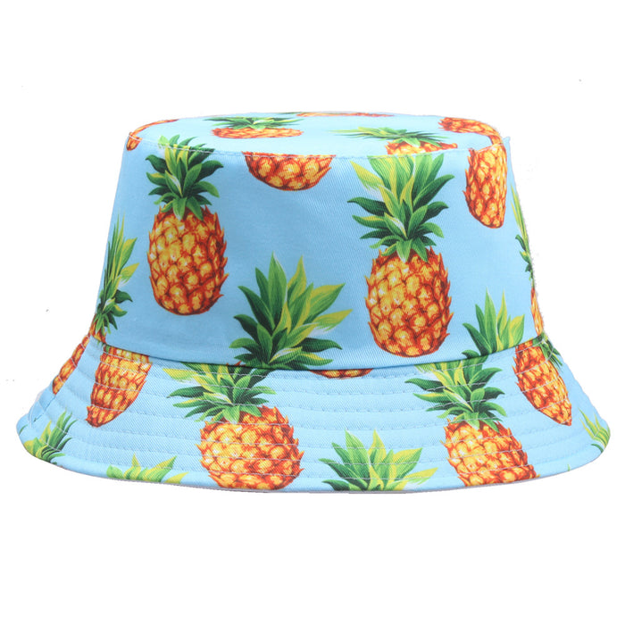 Wholesale spring summer fisherman hat outdoor sunshade sun protection hat MOQ≥2 JDC-FH-LanYin002