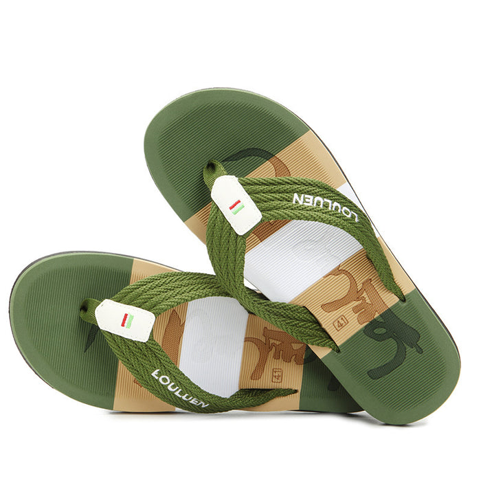 Wholesale Flip Flop Men Summer Trend Outer Beach Slippers MOQ≥2 JDC-SP-LLA002