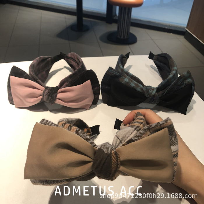 Wholesale headband cloth double bow JDC-HD-RuiChong009