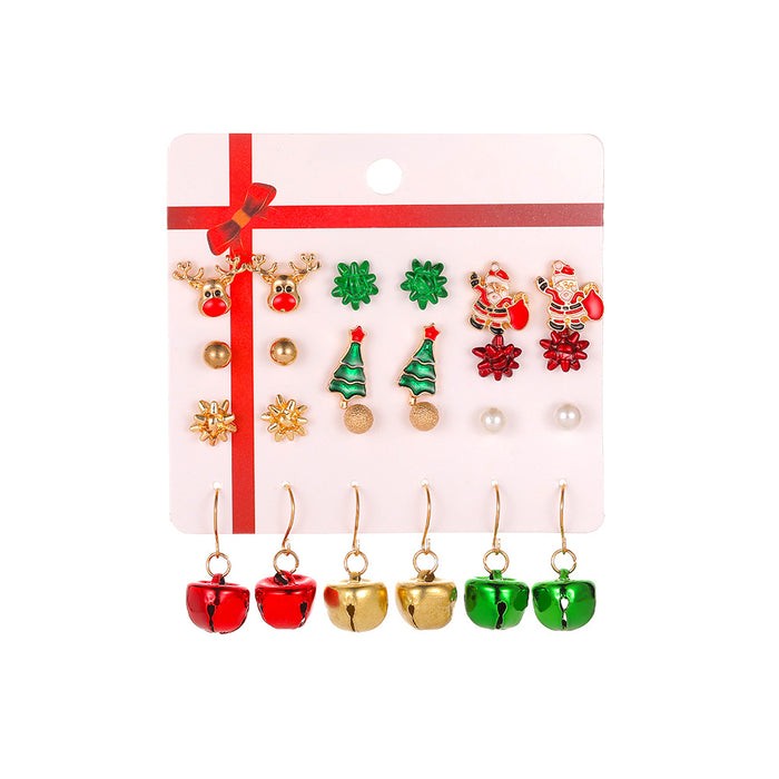 Wholesale Earring Alloy Christmas Combination Set JDC-ES-D650