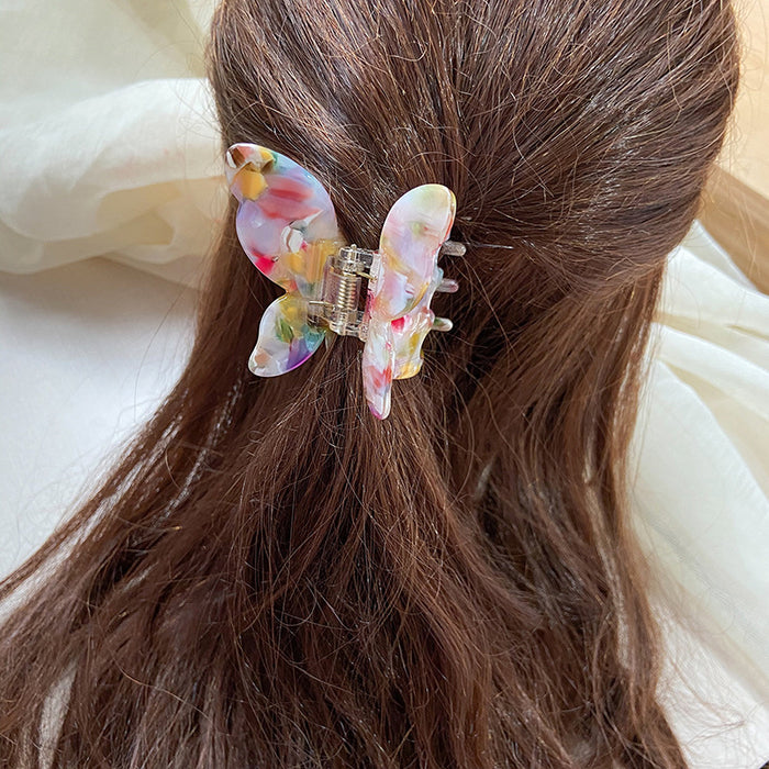 Wholesale Hair Clips acetate sheet multicolored mini bow JDC-HC-XINMEI001