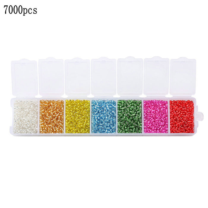 Wholesale 2MM Glass Rice Beads DIY Bracelet Accessories JDC-DIY-QQSJ002
