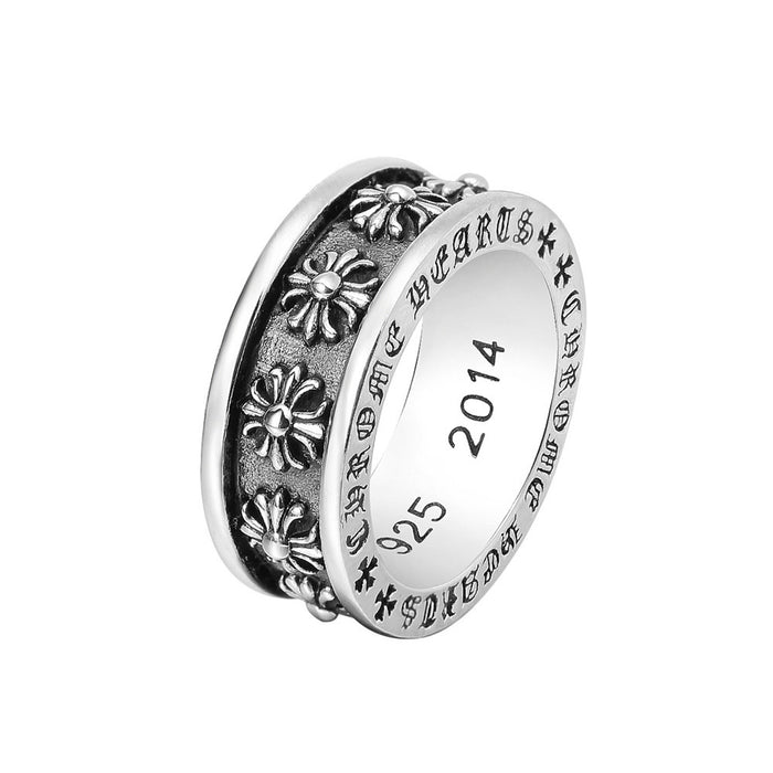 Wholesale Titanium Steel Couple Ring (F) JDC-RS-OYS002