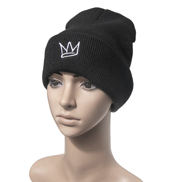 Wholesale Knitted Hat Acrylic Roll Edge Windproof JDC-FH-YuanC007