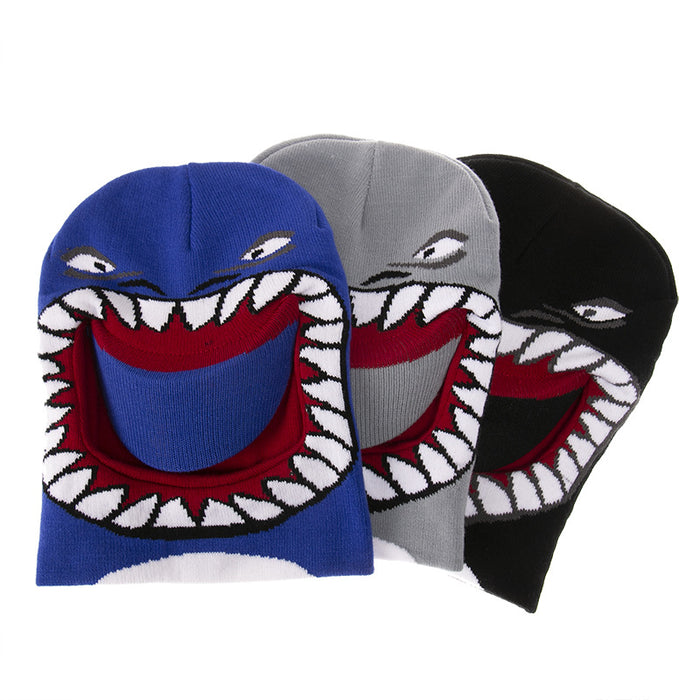 Wholesale Hat Acrylic Cute Shark Head Kids Knitted Hat MOQ≥2 JDC-FH-YuanB026