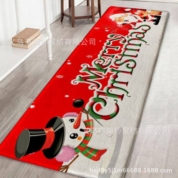 Wholesale Carpet Polyester Christmas MOQ≥2 JDC-CT-Hongqiao001