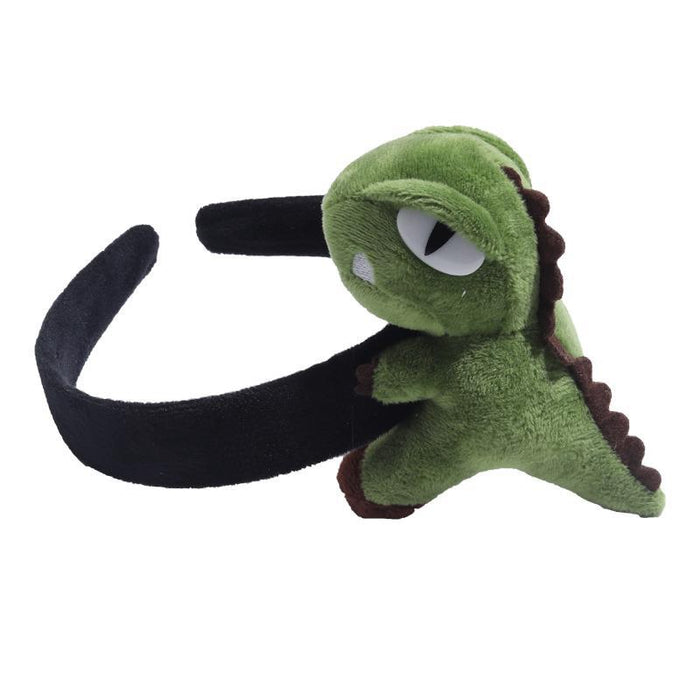 Wholesale two-dimensional funny childish shark headband dinosaur paradise JDC-HD-QiaHan002
