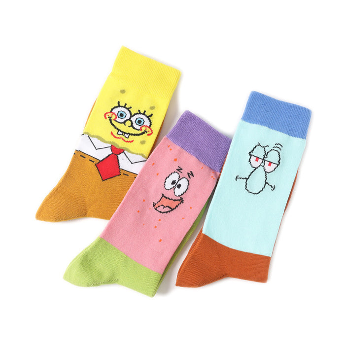 Wholesale socks cotton cartoon cute JDC-SK-HuiHe027