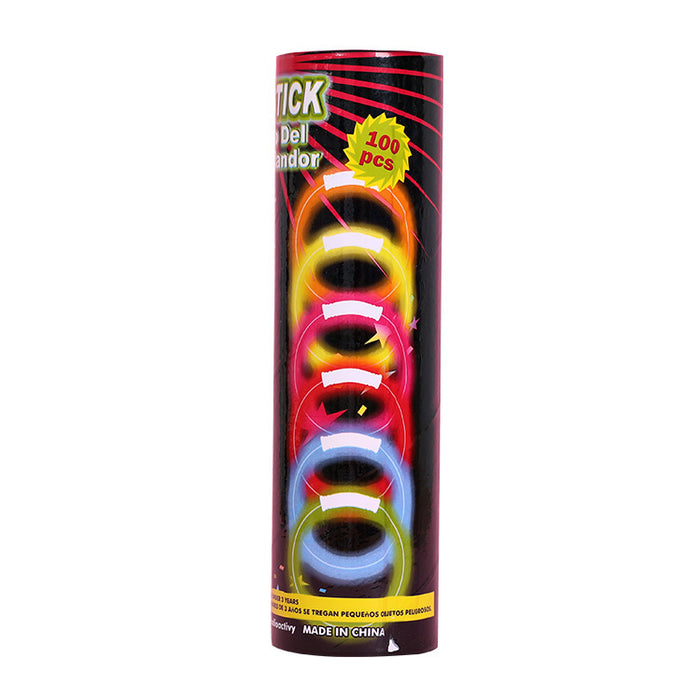 Wholesale Colorful Glow Stick Cheering Toys 100 pieces/barrel MOQ≥3 JDC-FT-YiX001
