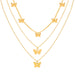 Jewelry WholesaleWholesale multi-layer butterfly alloy three-layer necklace JDC-NE-F056 Necklaces 韩之尚 %variant_option1% %variant_option2% %variant_option3%  Factory Price JoyasDeChina Joyas De China