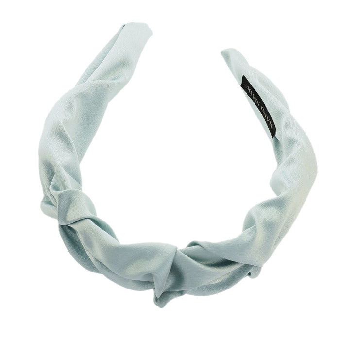 Wholesale Headband Satin Ruffle Face Wash MOQ≥2 JDC-HD-Tingy003