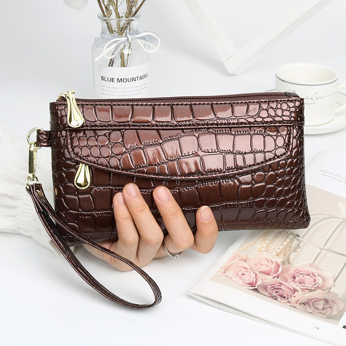 Wholesale handbag PU mobile phone coin purse glossy JDC-HB-Yashuang001