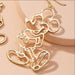 Jewelry WholesaleWholesale alloy gold cartoon earrings JDC-ES-AYN376 Earrings 爱伊娜 %variant_option1% %variant_option2% %variant_option3%  Factory Price JoyasDeChina Joyas De China