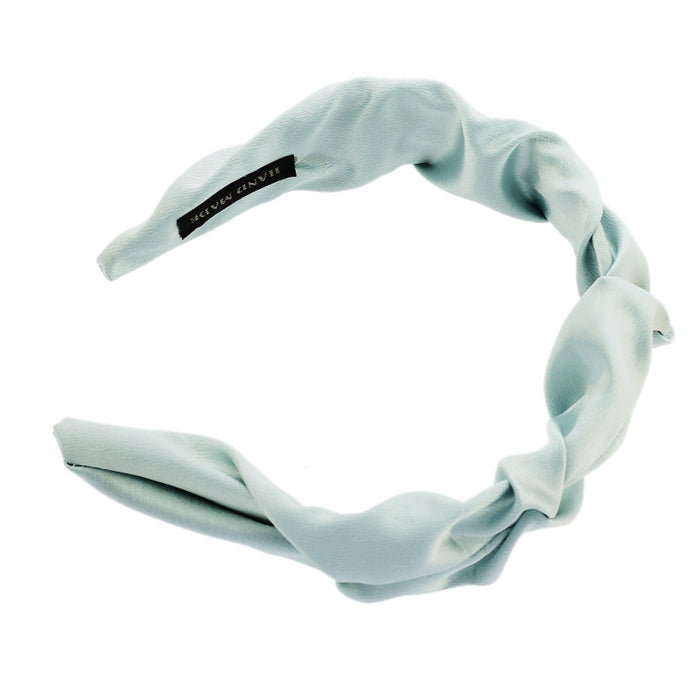 Wholesale Headband Satin Ruffle Face Wash MOQ≥2 JDC-HD-Tingy003