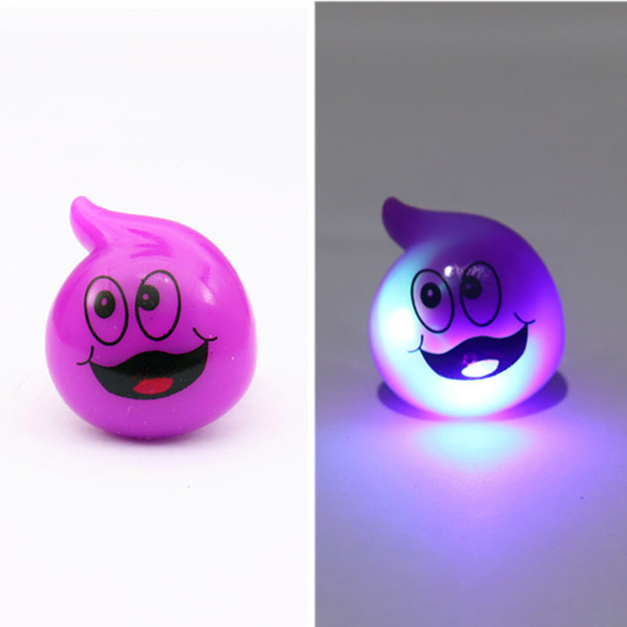 Wholesale Ring TPR Halloween Prom Party Glow Ring JDC-RS-JinH001