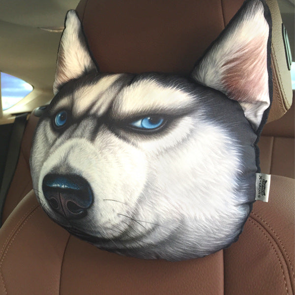 Wholesale Car Accessories Polyester PP Cotton Dog Car Seat Headrest JDC-CA-Donglej002