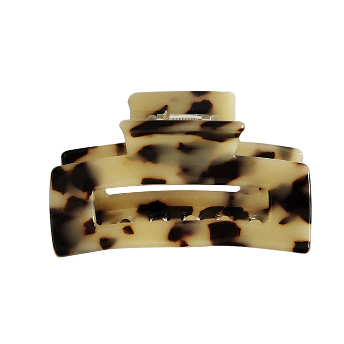 Jewelry WholesaleWholesale spotted leopard print word clip transparent grab clip hair clip JDC-HC-Baxuan001 Hair Clips 芭炫 %variant_option1% %variant_option2% %variant_option3%  Factory Price JoyasDeChina Joyas De China