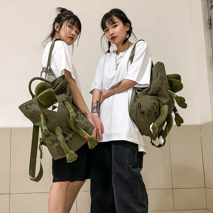Wholesale Canvas Backpacks JDC-BP-Rongkun001
