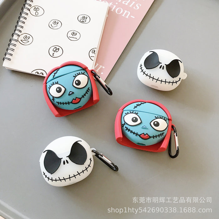 Casos de auriculares al por mayor Silicona Caso protector de dibujos animados MOQ≥2 JDC-EPC-Minghui002