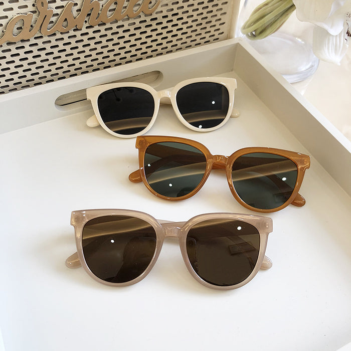 Wholesale Sunglasses Resin Lenses PC Frames MOQ≥2 JDC-SG-JiaZ002