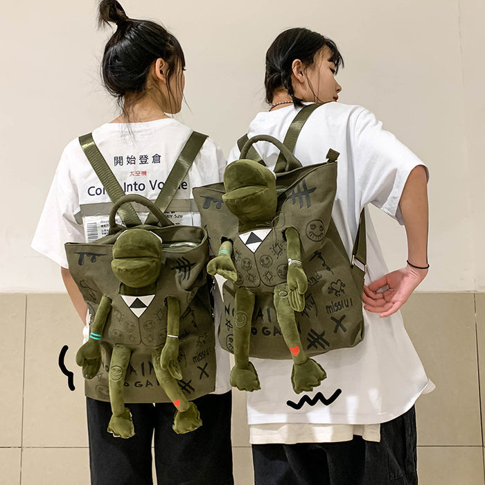 Wholesale Canvas Backpacks JDC-BP-Rongkun001