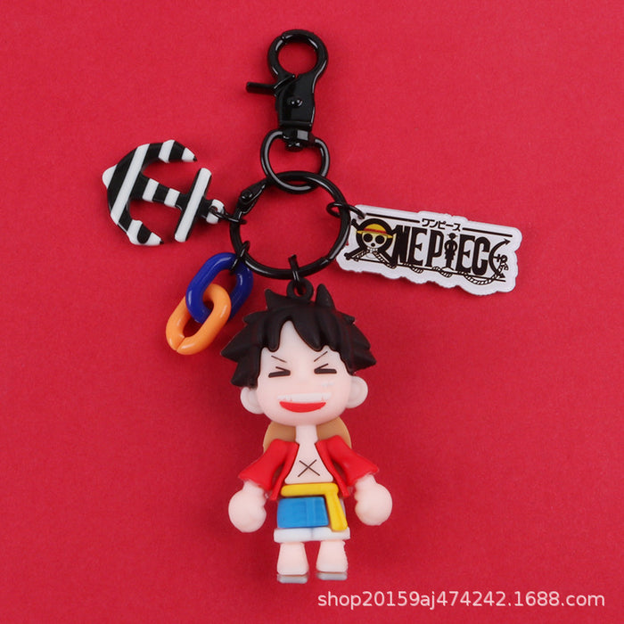 Wholesale Cartoon Silicone Cute Keychain (M) JDC-KC-YiHan011
